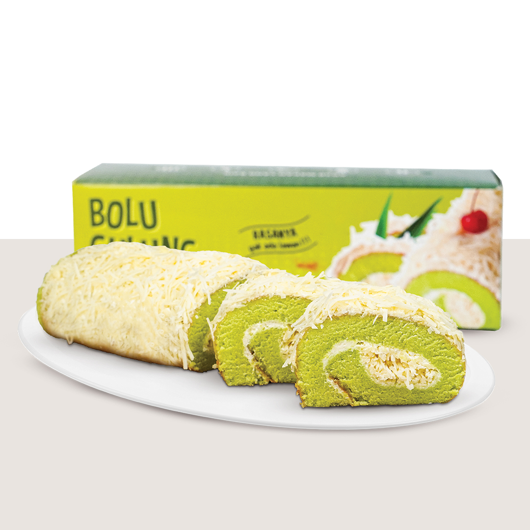 Bolu Gulung Pandan Keju