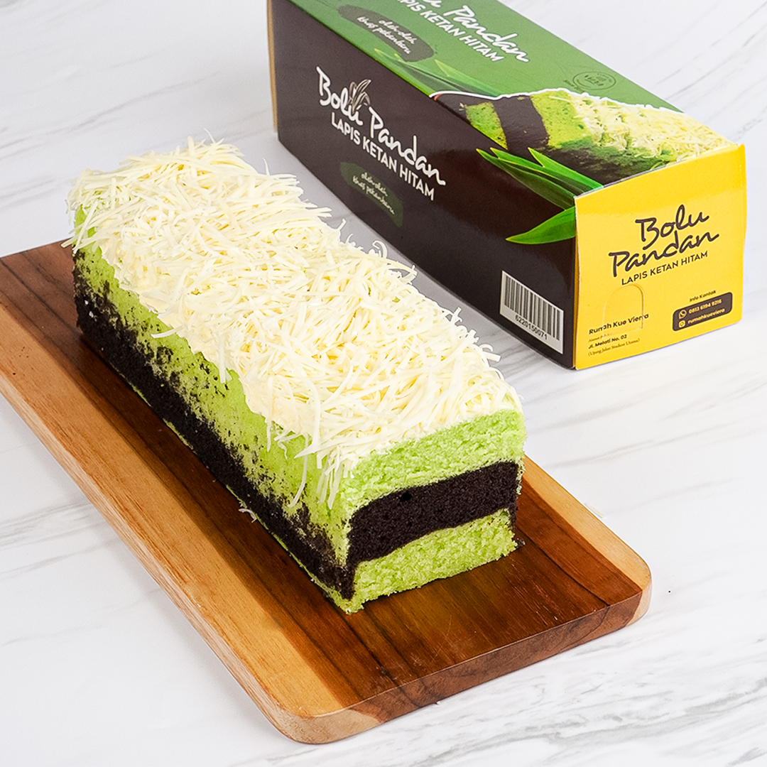 Bolu Lapis Pandan Ketan Hitam