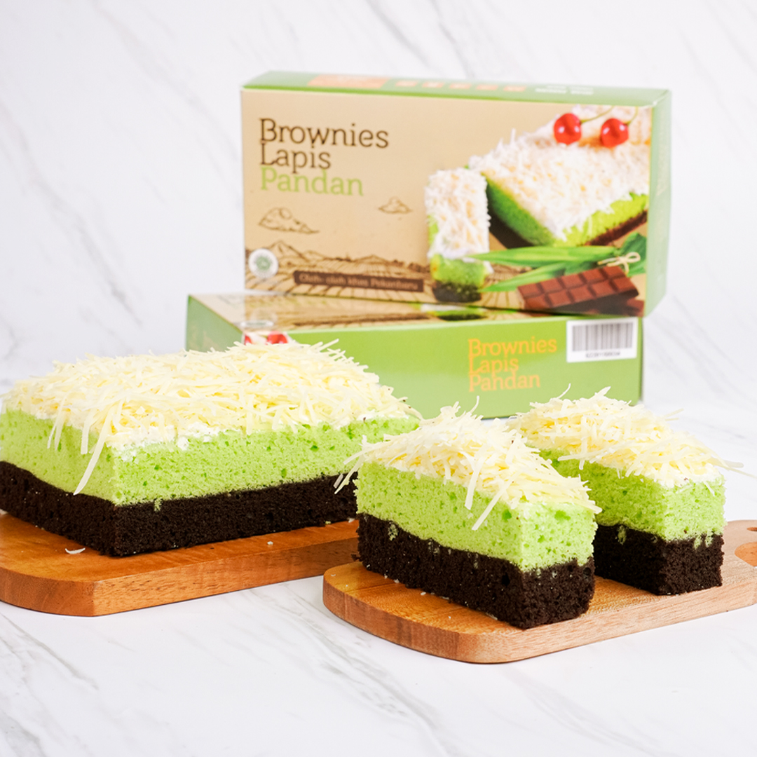 Brownies Lapis Pandan