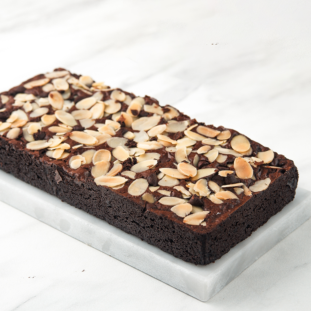 Brownies Pangggang Almond