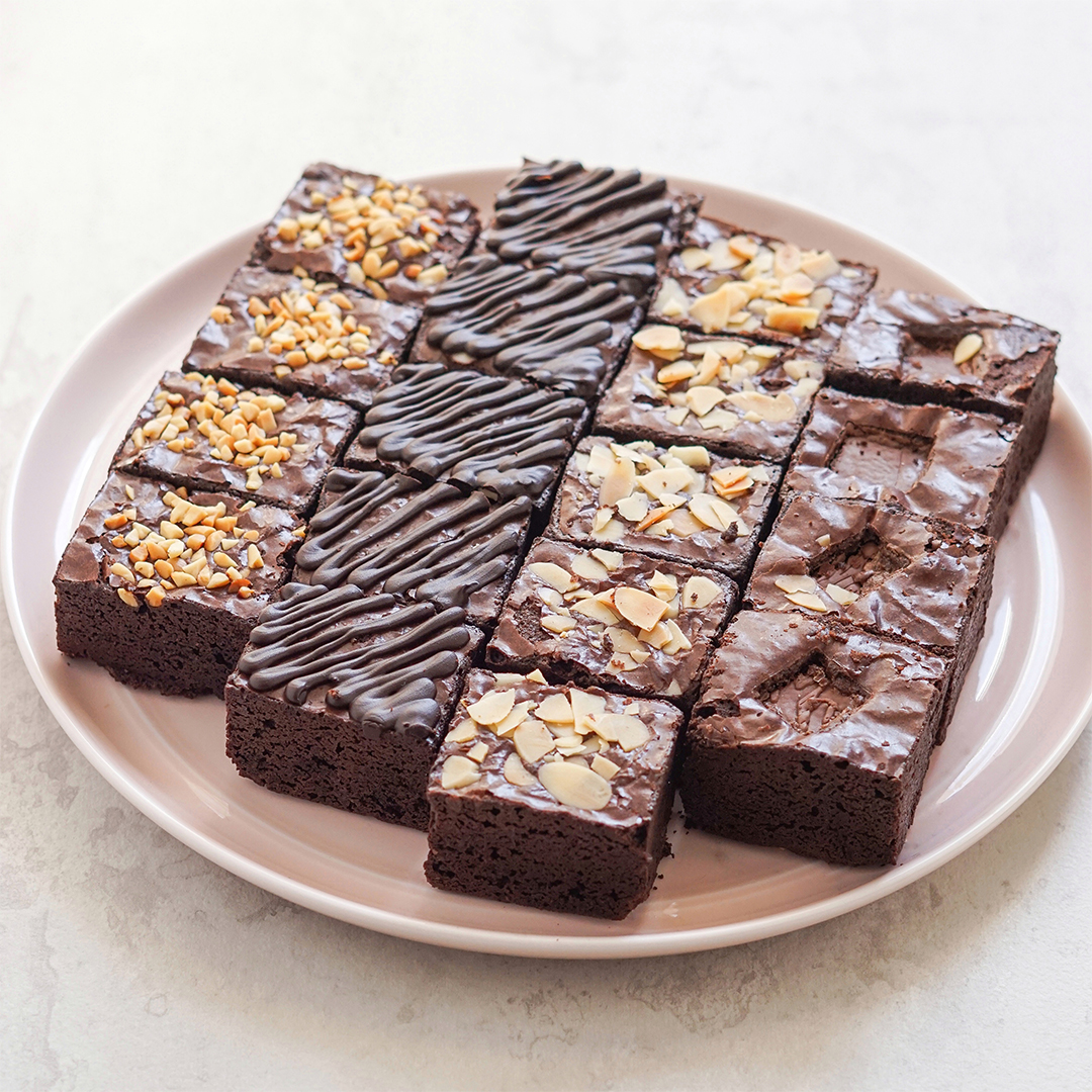 Fudgy Brownies Besar